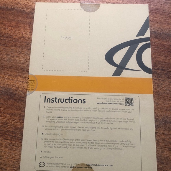 Tesla model 3 screen protector - Picture 2 of 2